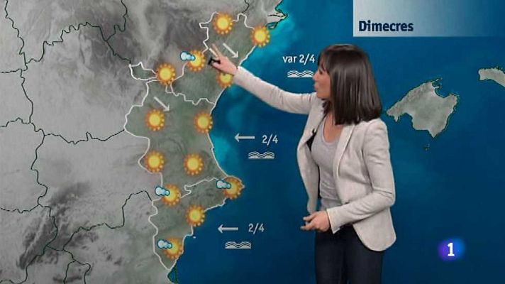 L'informatiu - Comunitat Valenciana - El tiempo en la Comunidad Valenciana - 31/03/15