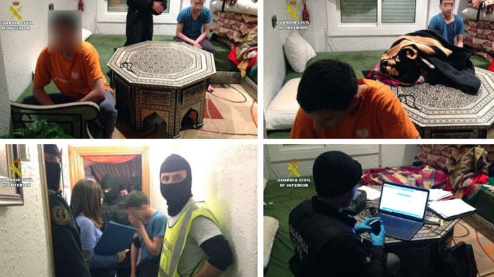 Telediario 1 - Captación de menores para la yihad