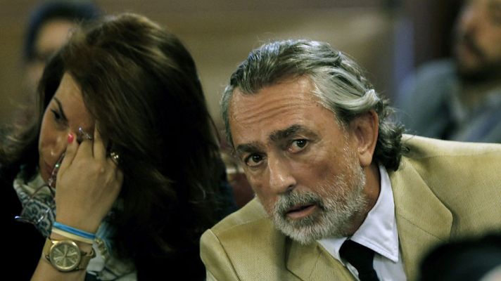 Telediario 1 - El fiscal solicita un nuevo testigo en el juicio de Fitur de Gürtel y las defensas, la anulación