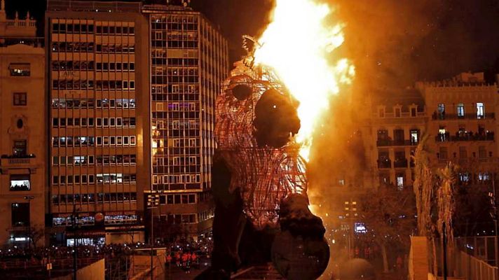 Fallas - Nit de la Cremá 2015