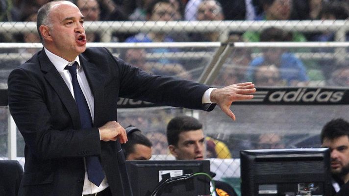 Telediario 1 - Pablo Laso: "Solo pienso en ganar el partido"