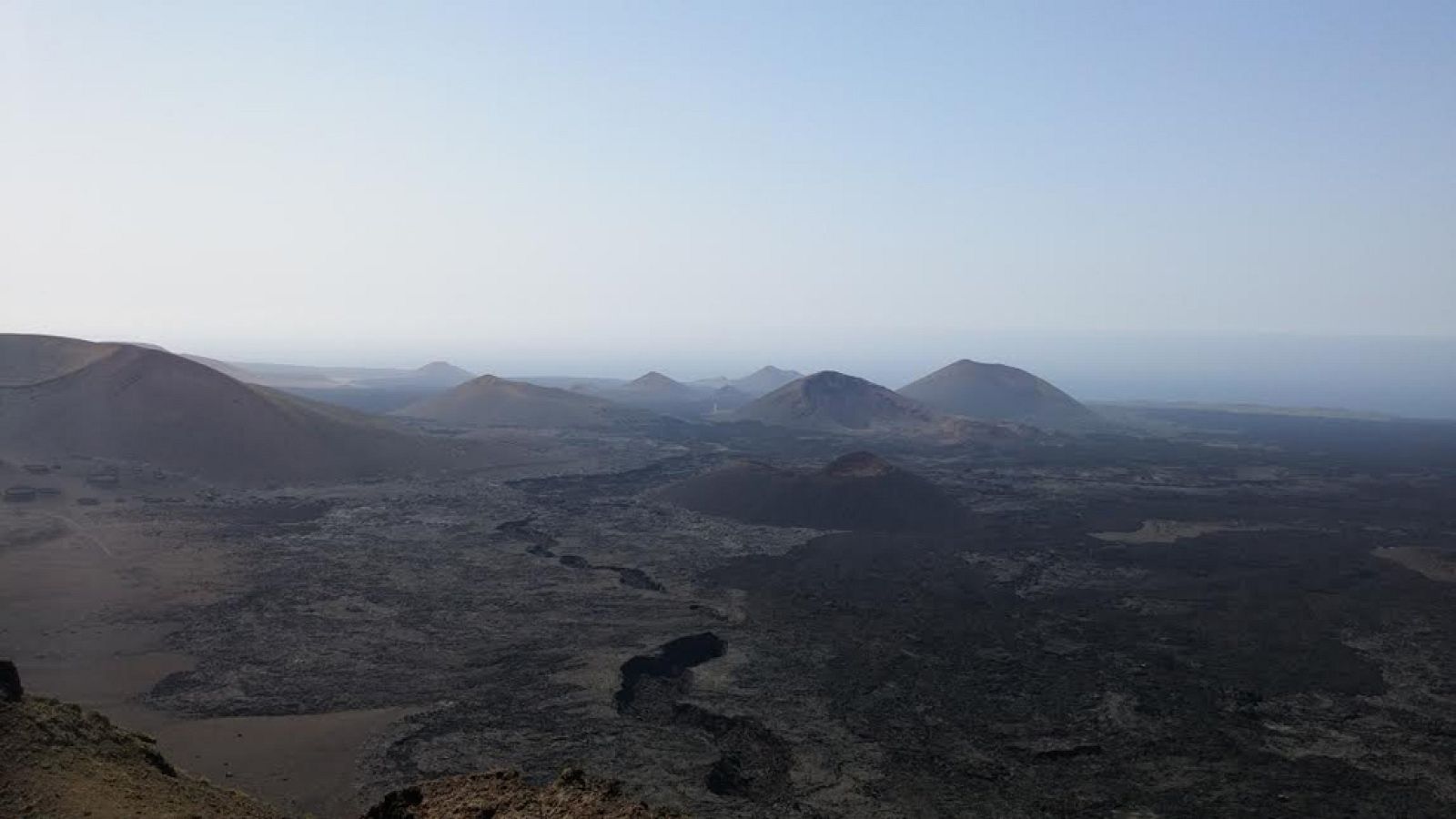 Precioso paisaje del Timanfaya