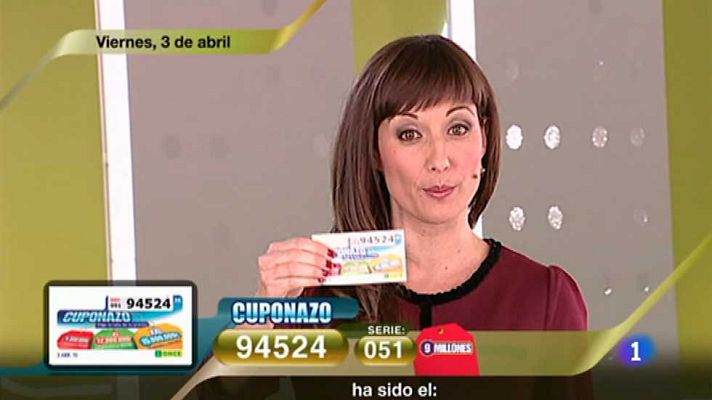 Sorteos ONCE - Sorteo ONCE - 03/04/15