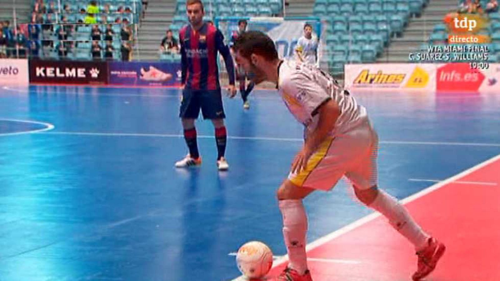 Fútbol sala - Liga nacional. 27ª jornada: Santiago Futsal - FC Barcelona - ver ahora