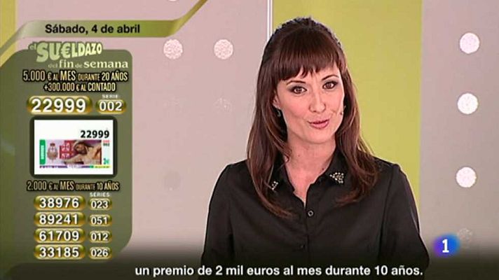 Sorteos ONCE - Sorteo ONCE - 04/04/15