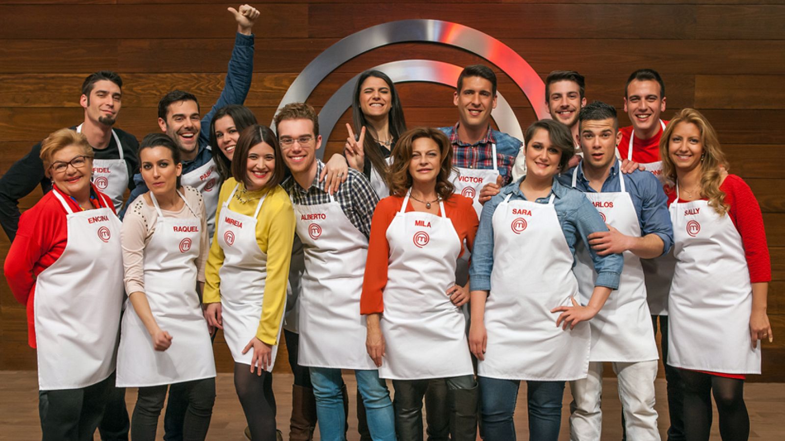 MasterChef 3 - Los 15 aspirantes del programa