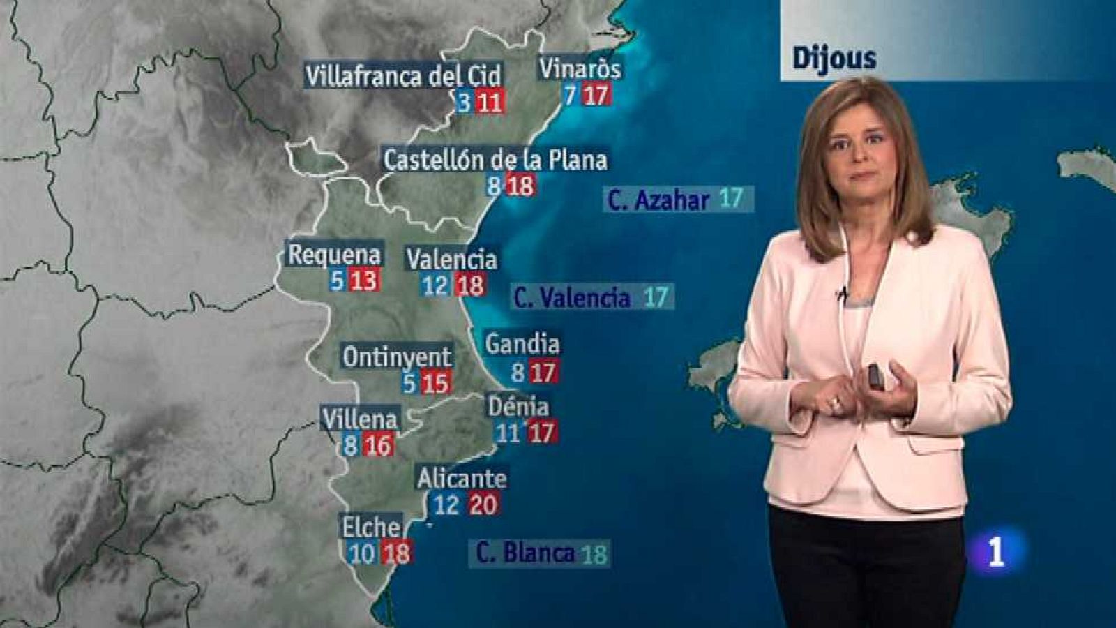 El tiempo en la Comunidad Valenciana - 08/04/15 - Ver ahora