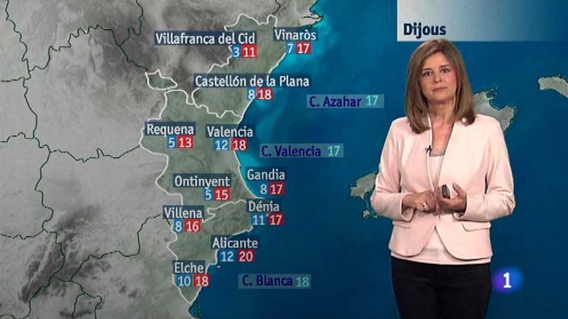 El tiempo en la Comunidad Valenciana - 08/04/15 - Ver ahora