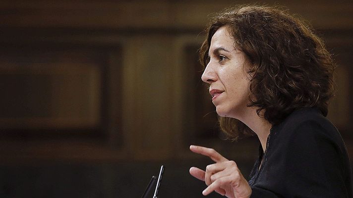 Telediario 1 - Irene Lozano disputará a Rosa Díez el liderazgo de UPyD