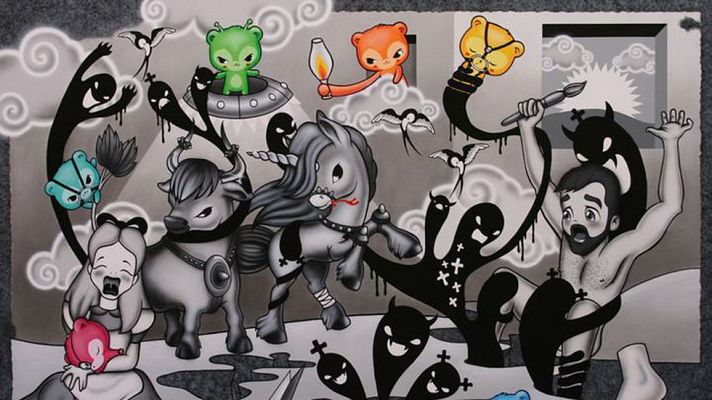 Telediario 1 - Antonio de Felipe: el arte pop es más que algo estético