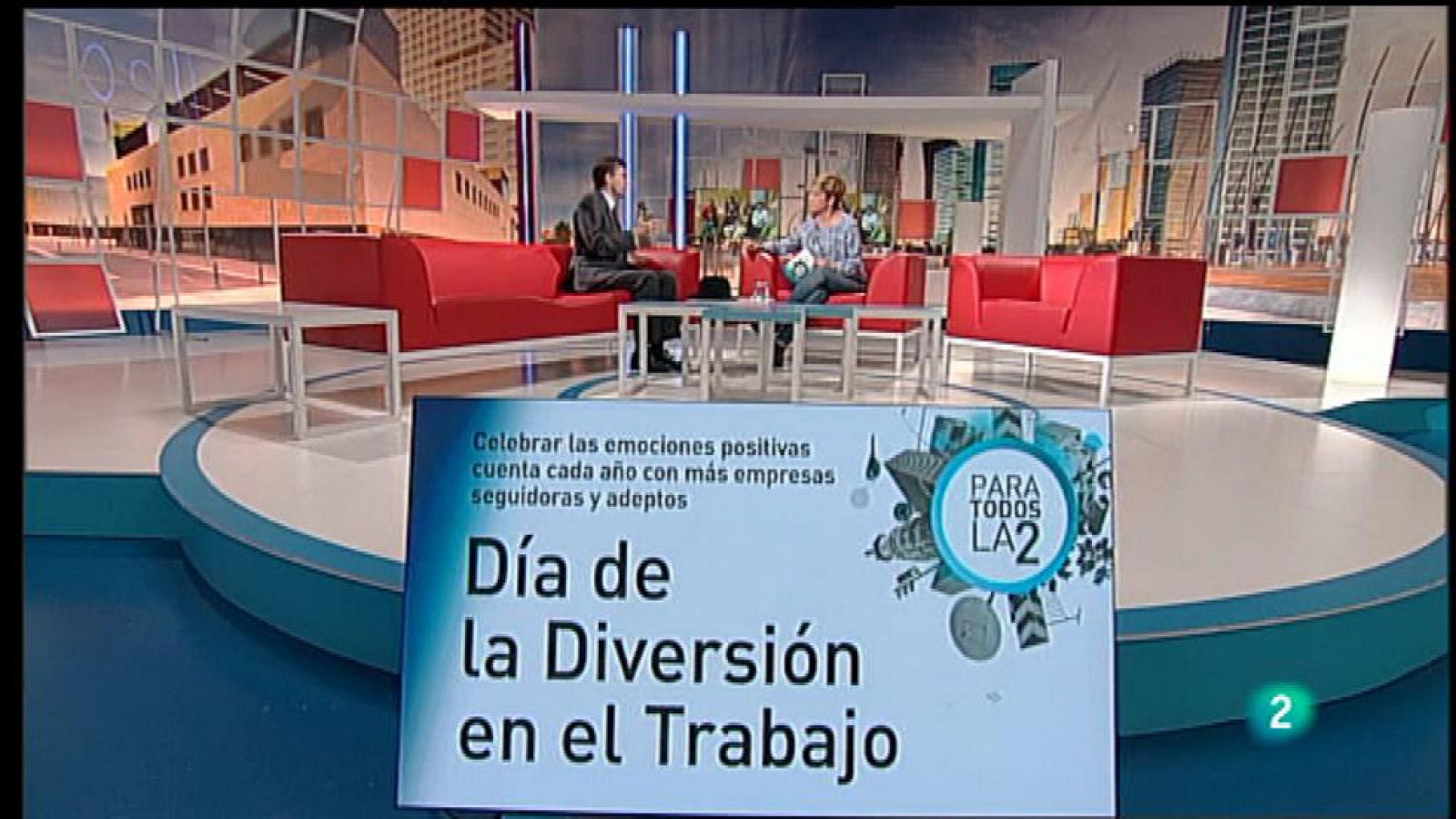 Para Todos la 2 - Entrevista - Eduardo Jáuregui, Día de la Diversión en el Trabajo