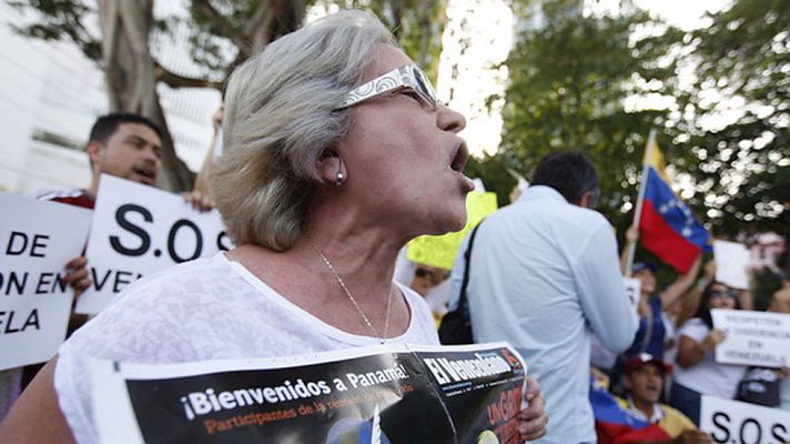 Telediario 1 - Cuba participa por primera vez en la Cumbre de las Américas