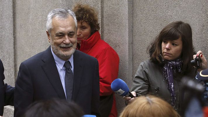 Telediario 1 - Griñán declara en la causa de los ERE