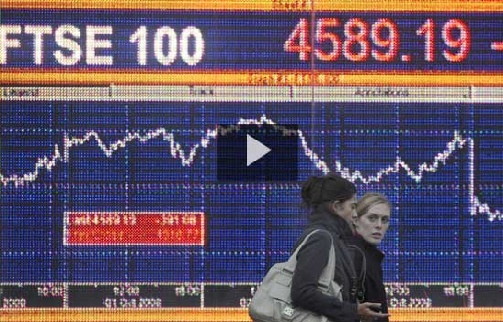 Lunes negro en las bolsas europeas | Ver