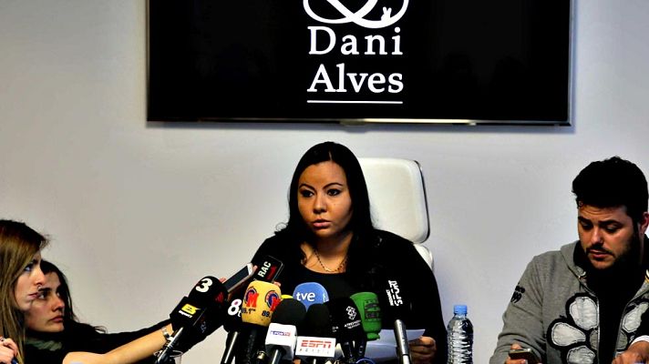 Telediario 1 - La representante de Alves: "El Barça no cuenta con Dani Alves"