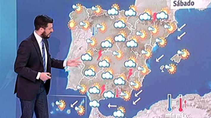 El tiempo - Chubascos en Cantábrico y temperaturas en ascenso