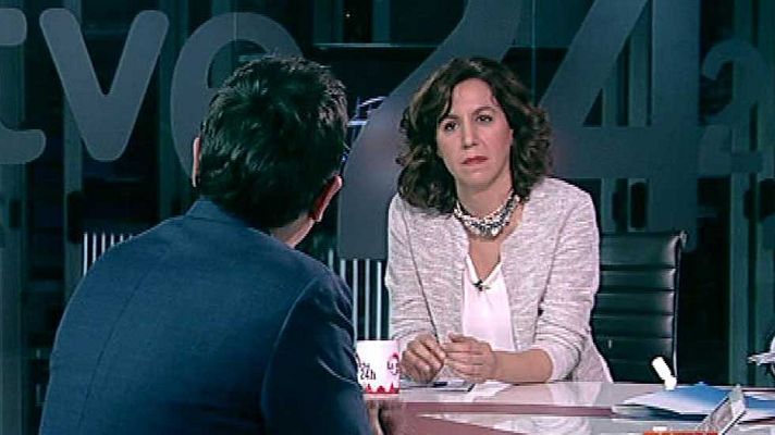 La noche en 24h - Irene Lozano: "UPyD tiene un problema por no asumir responsabilidades"
