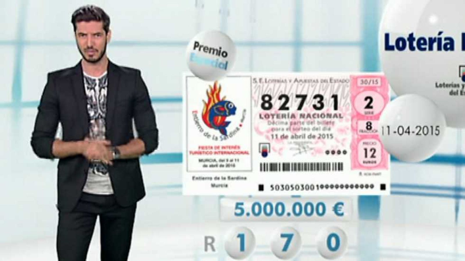 Lotería Nacional - 11/04/15 - Ver ahora