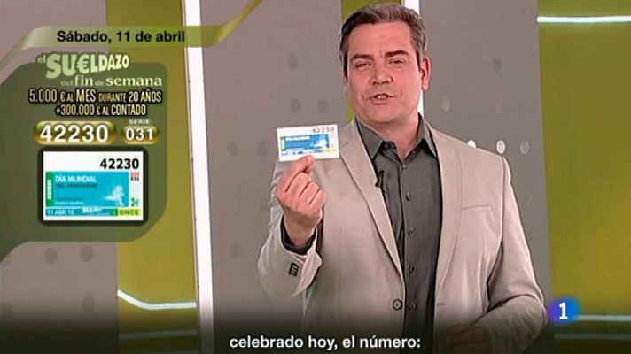 Sorteos ONCE - Sorteo ONCE - 11/04/15