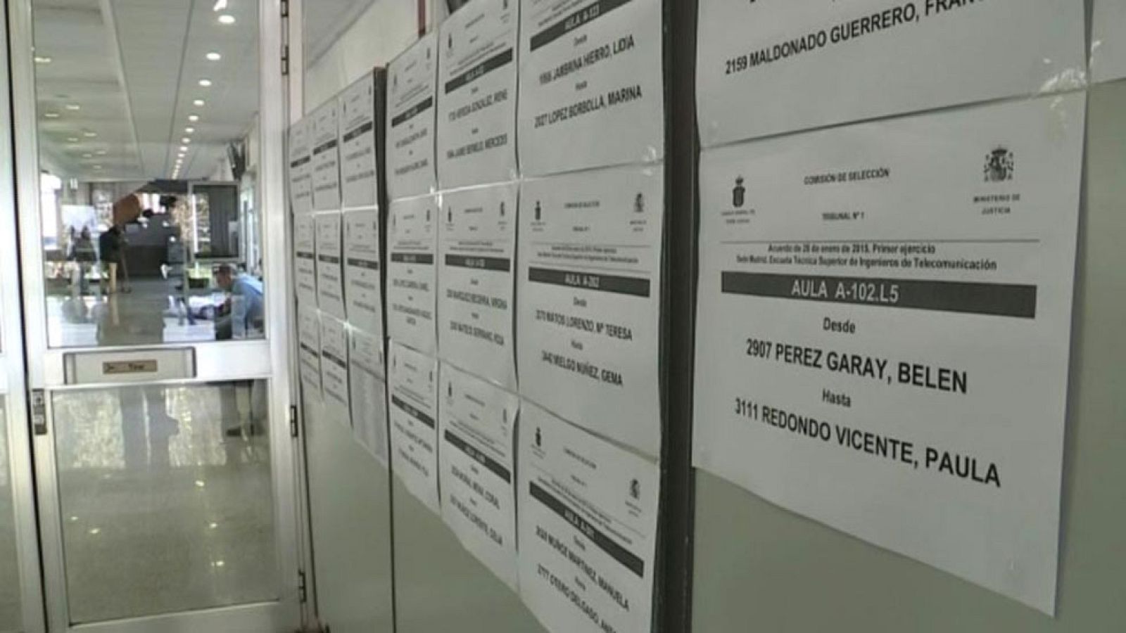 Miles de aspirantes optan a las plazas de juez y fiscal