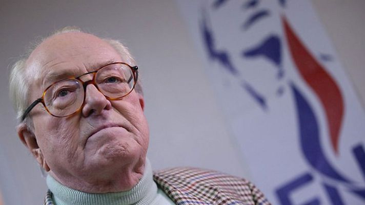 Telediario 1 - Jean-Marie le Pen renuncia a ser candidato en las próximas elecciones regionales en Francia