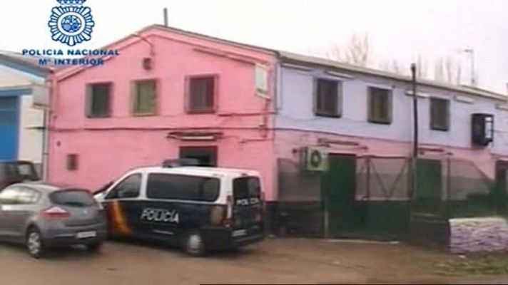 Telediario 1 - Desarticulan una red de explotación de mujeres en Albacete