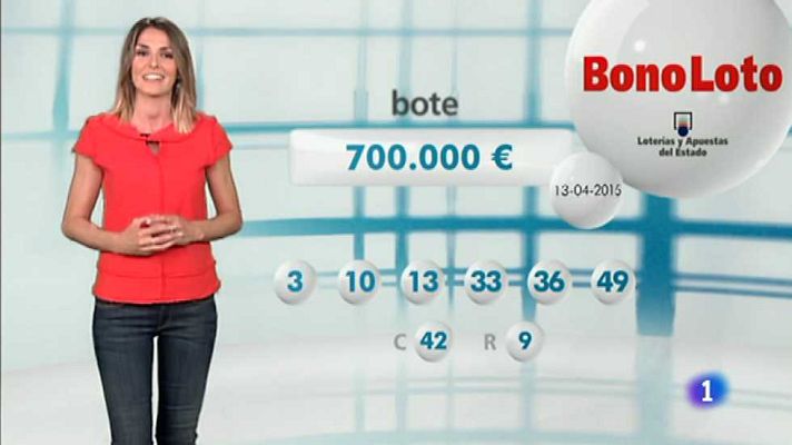Loterías - Bonoloto - 13/04/15