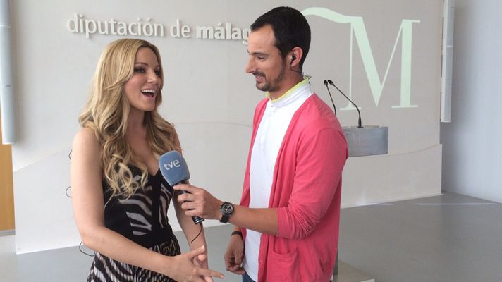 La mañana - Edurne canta para la Vuelta Ciclista a España
