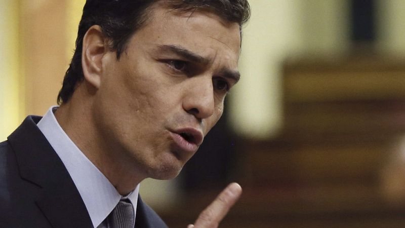 Pedro Sánchez, a Rajoy: "Ustedes pretenden que los ciudadanos se conformen con una Europa de desigualdades"