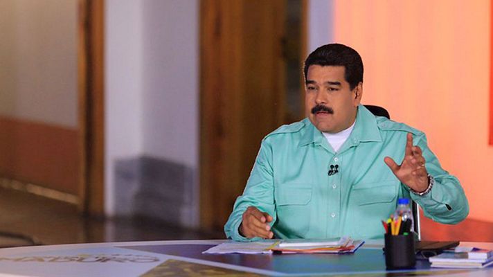 Telediario 1 - Maduro acusa de injerencias a España