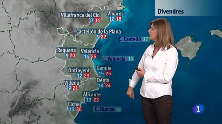 L'informatiu - Comunitat Valenciana - El tiempo en la Comunidad Valenciana - 16/04/15