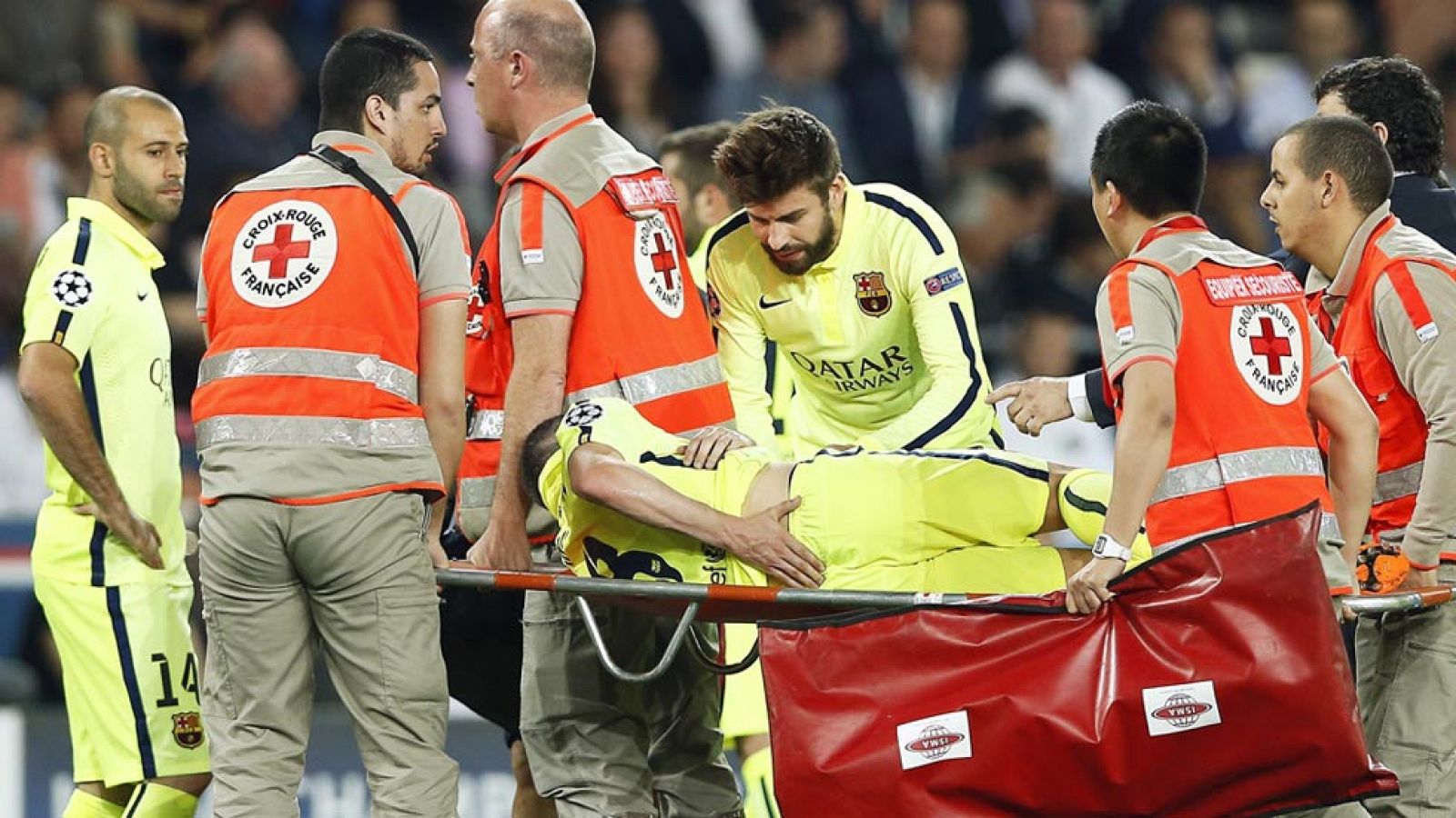 El Barça, preocupado por Iniesta