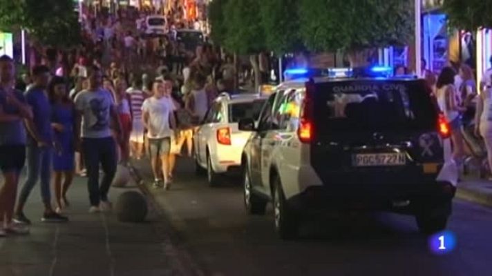 Telediario 1 - Denuncian que en Magaluf se ofrecen drogas en alta mar