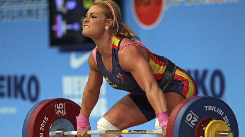 Triple oro para Lidia Valentín en el europeo de Halterofília | Ver