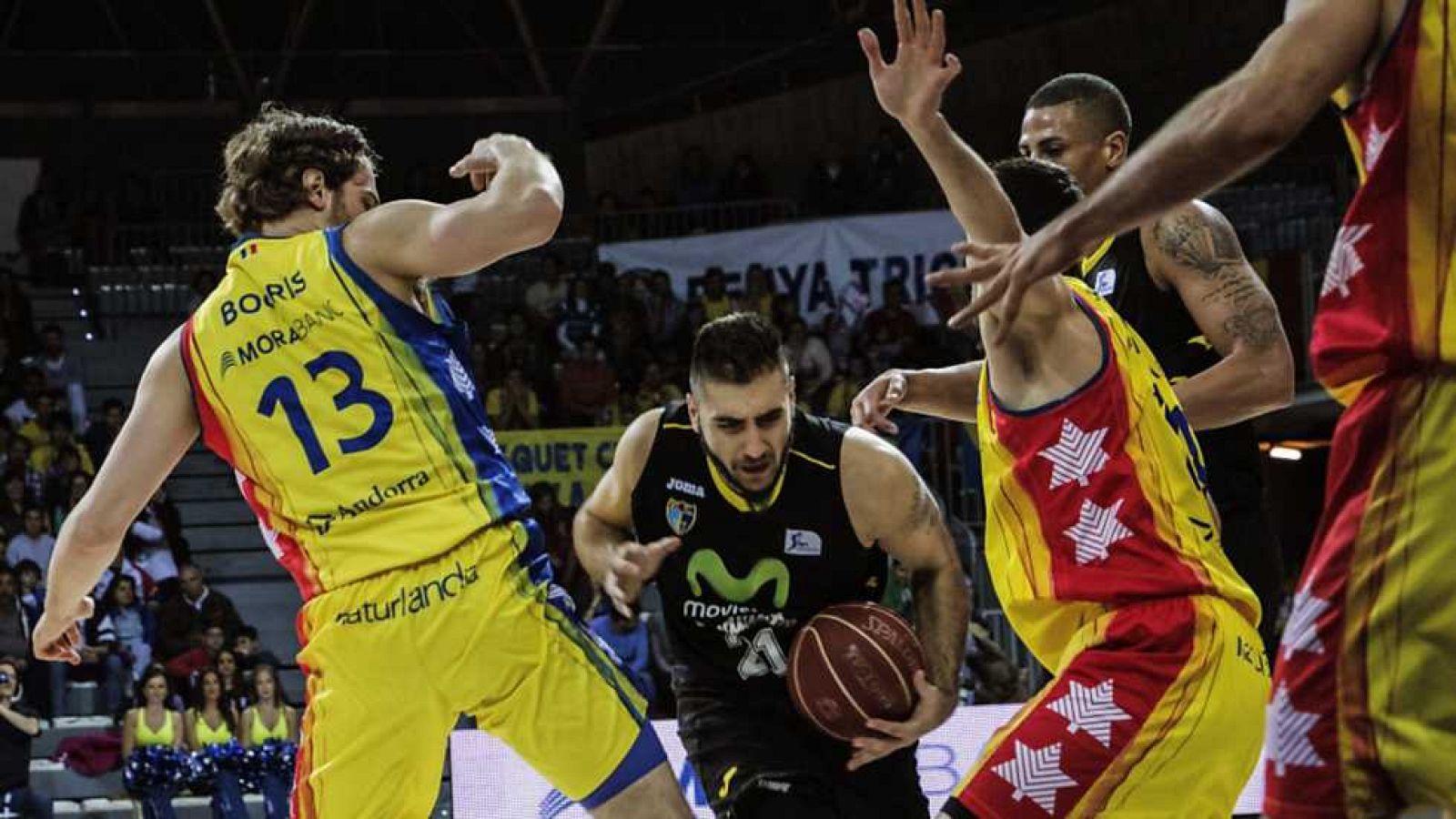 Baloncesto - Liga ACB. 29ª jornada: Morabanc Andorra-Movistart Estudiantes - ver ahora