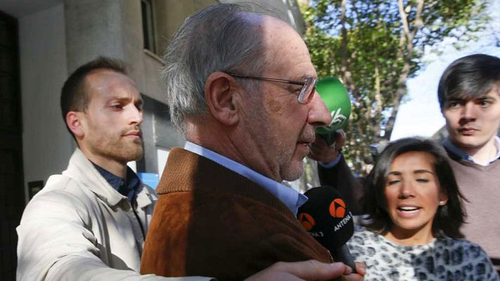 Telediario 1 - Rodrigo Rato ha hecho vida normal en el día de hoy