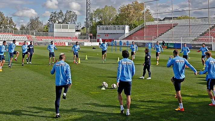 Telediario 1 - El Atlético descansa para afrontar la Champions