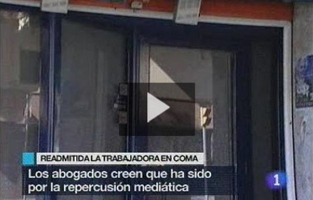  - Readmitida la trabajadora en coma