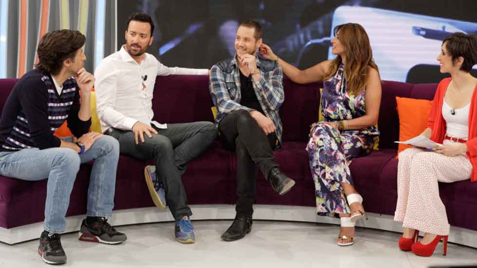 Daniel Diges y Pablo Pujol en 'La mañana'