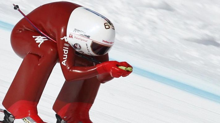 Telediario 1 - Intrépidos a toda velocidad sobre la nieve