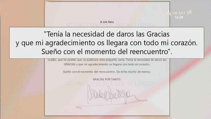 La mañana - Carta de Pantoja desde la cárcel