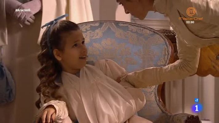 Acacias 38 - Cayetana reprende fuertemente a su hija