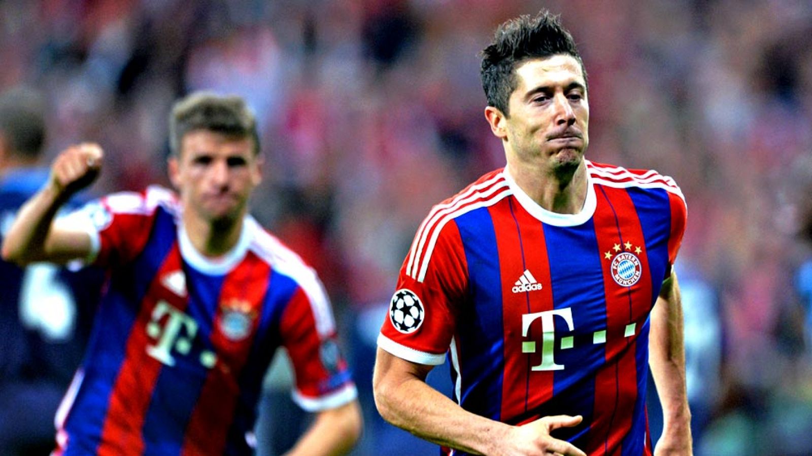 Lewandowski hace la 'manita' antes del descanso (5-0) | Ver