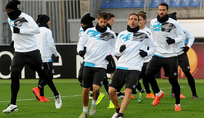 Telediario 1 - El Sevilla se la juega en San Petersburgo