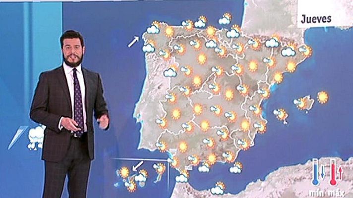 El tiempo - Día soleado y seco, con temperaturas altas