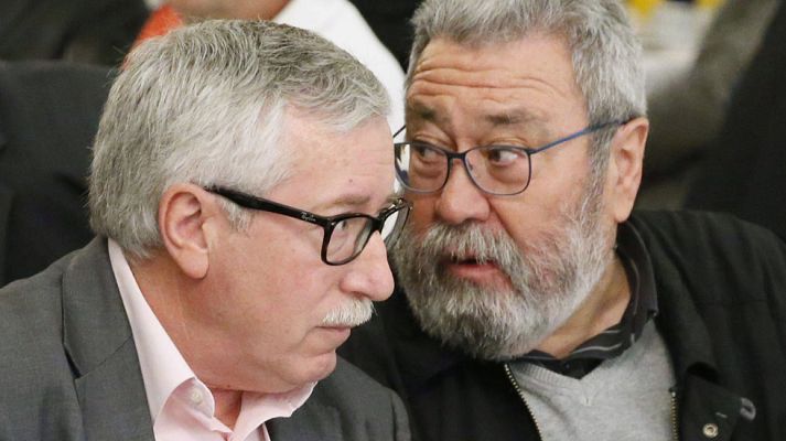 Informativo 24h - Toxo y Méndez creen que la economía española se encoge