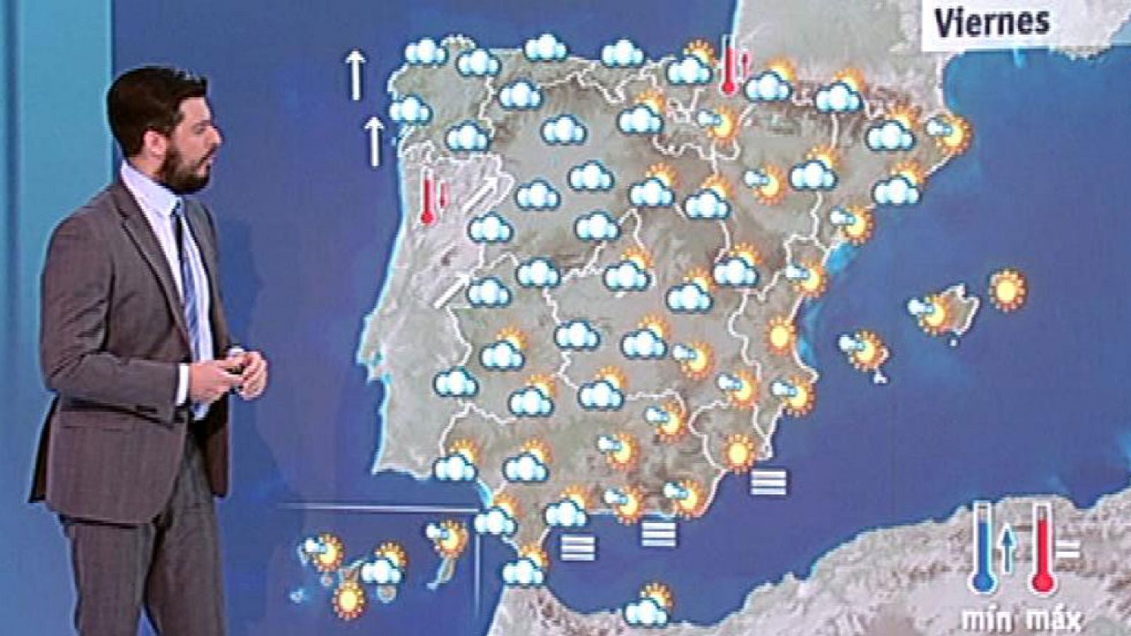 Este viernes se espera lluvia en Galicia, Asturias y Castilla y León