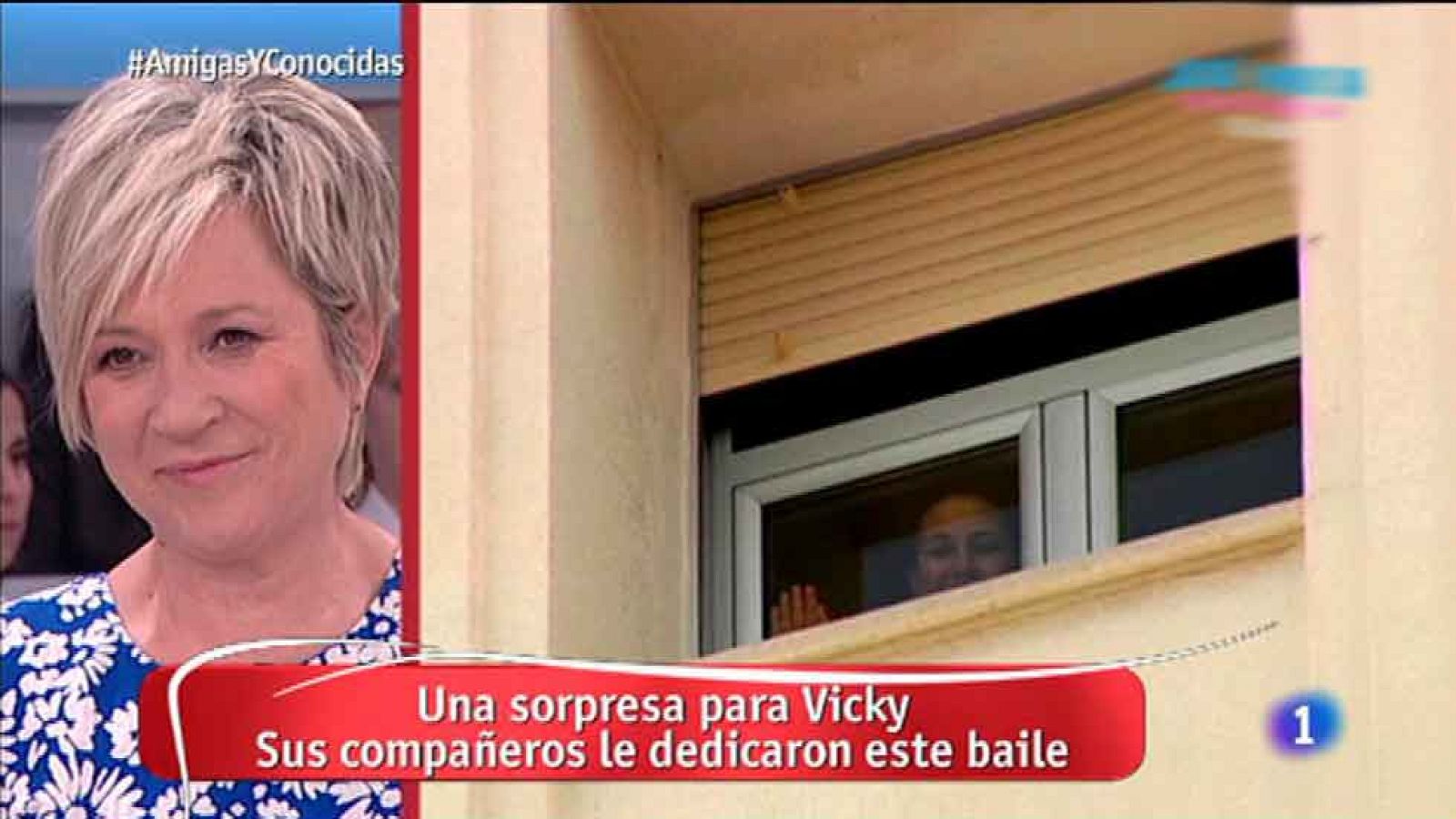 Una sorpresa para Vicky