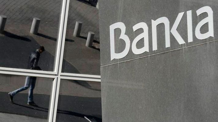 Telediario 1 - La Audiencia Nacional rebaja la fianza civil de 800 a 34 millones para Bankia y su antigua cúpula