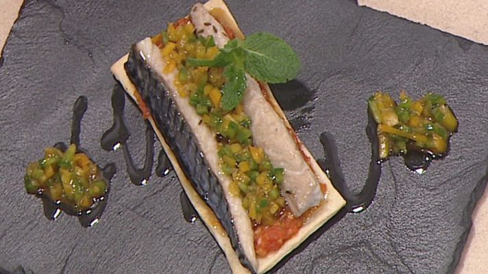 Cocina con Sergio - Cocina con Sergio - Coca con caballa y tomate